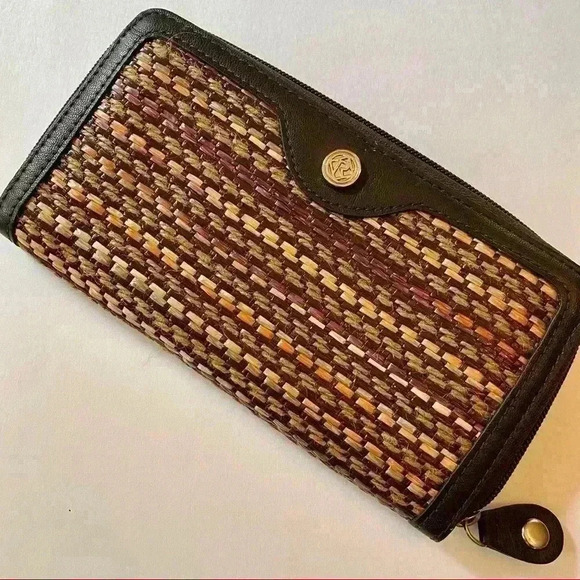 New Relic basket weave wallet - Picture 1 of 9